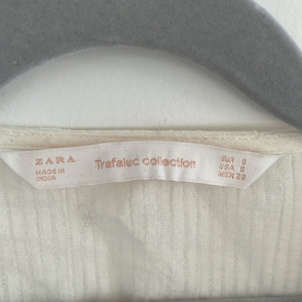 ZARA COTTON TOP - Picture 6 of 9